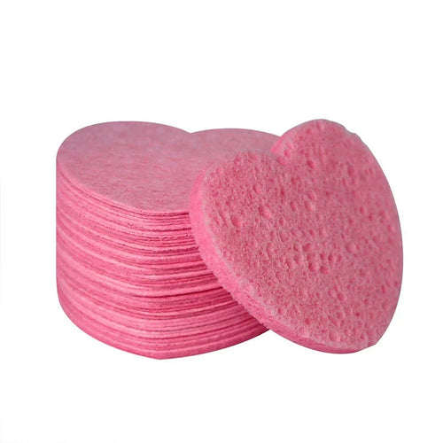 100% Natural Cellulose Face Sponge 50Pcs