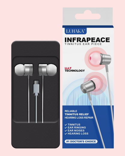 LUHAKA™ Infrapeace Red Light Therapy Ear Plugs🎇