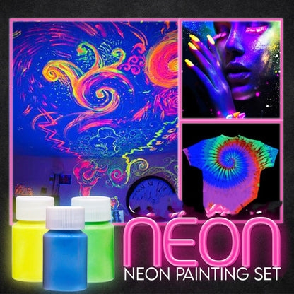 Luhaka™ Neon Painting Set