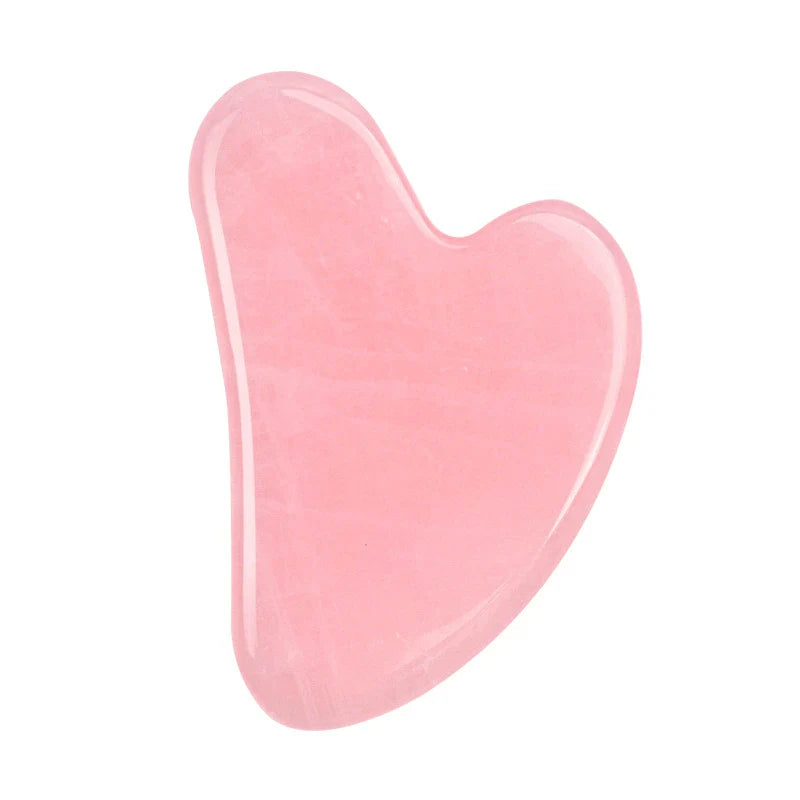 Gua Sha Natural Heart-Shaped Facial Tool
