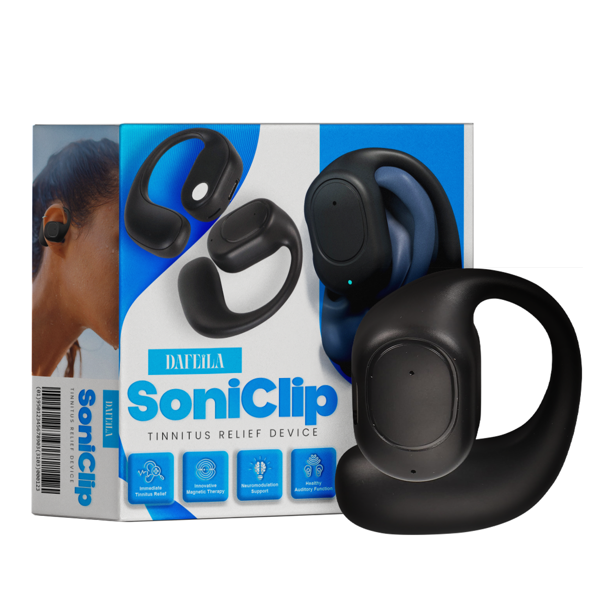 DAFEILA™ SoniClip Tinnitus Relief Device👂