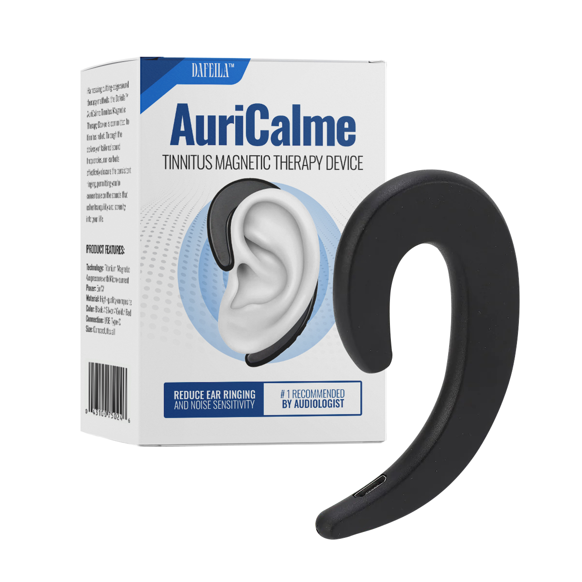 🔥Last Day Discount🔥Dafeila™ AuriCalme Tinnitus Magnetic Therapy Device