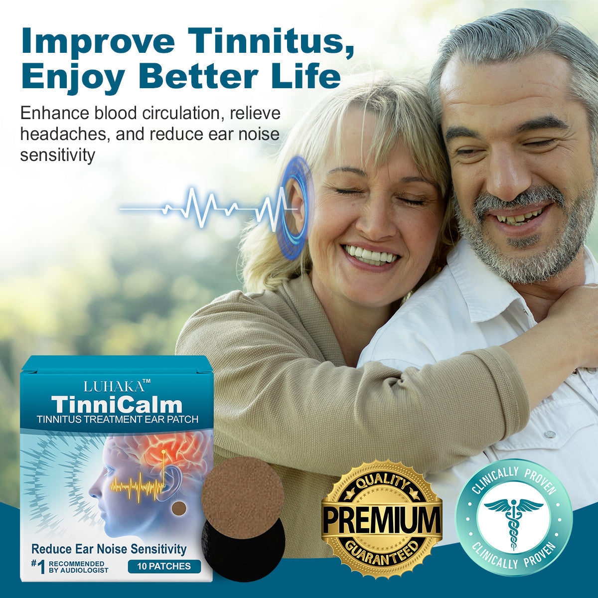 Luhaka™ TinniCalm Tinnitus Treatment Ear Patch💰