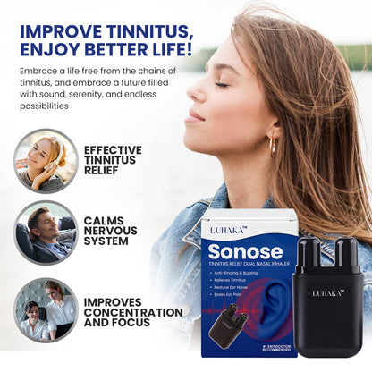 Luhaka™ Sonose Tinnitus Relief Dual Nasal Inhaler