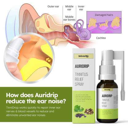 Brianelle™ Auridrip Tinnitus Relief Spray 🔥