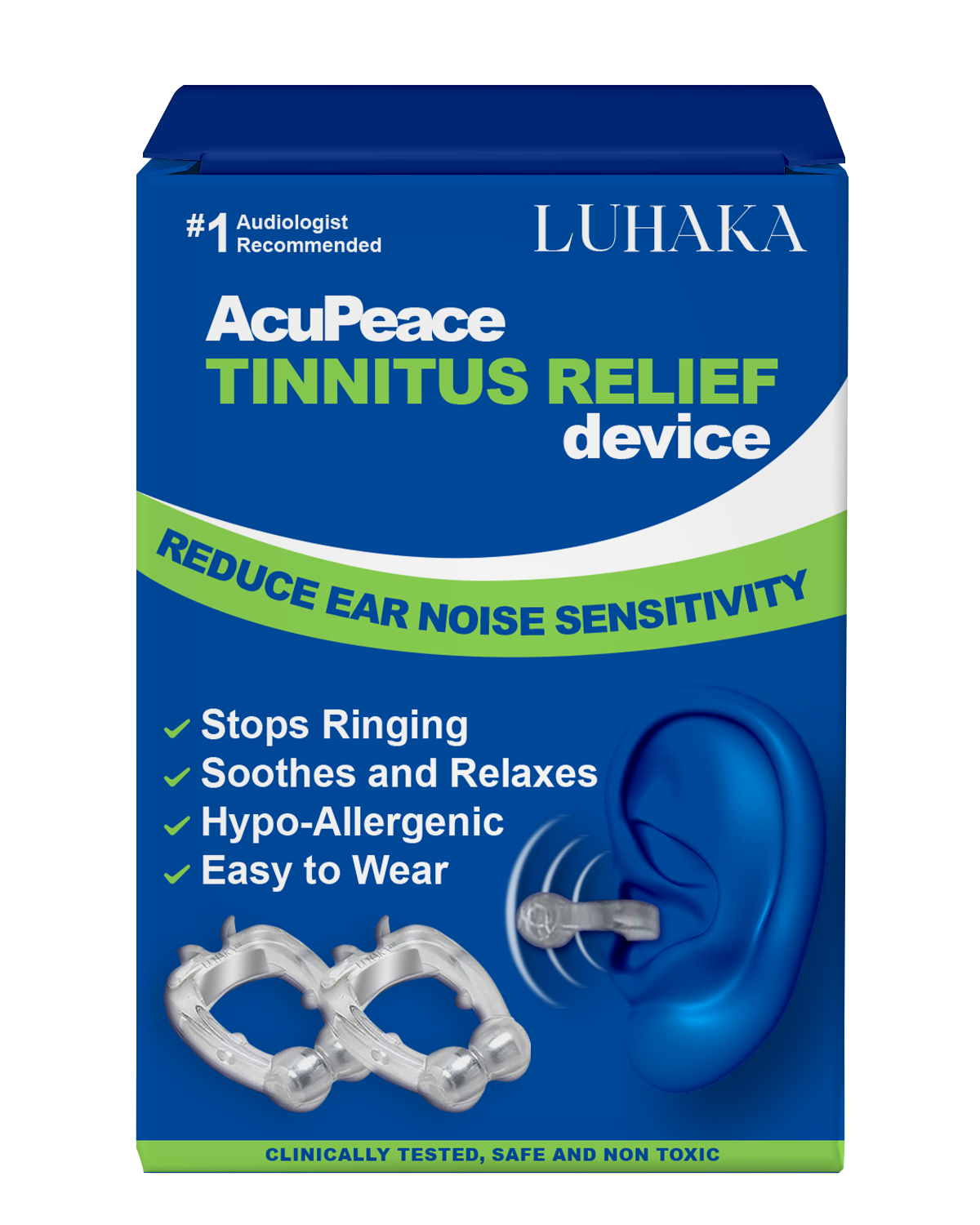 LUHAKA  AcuPeace Tinnitus Relief Device